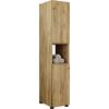 Hochschrank Flandu ca. 31x152 cm Honigeiche - Honigeiche/Eichefarben, Basics, Holzwerkstoff (31/160/30cm) - MID.YOU