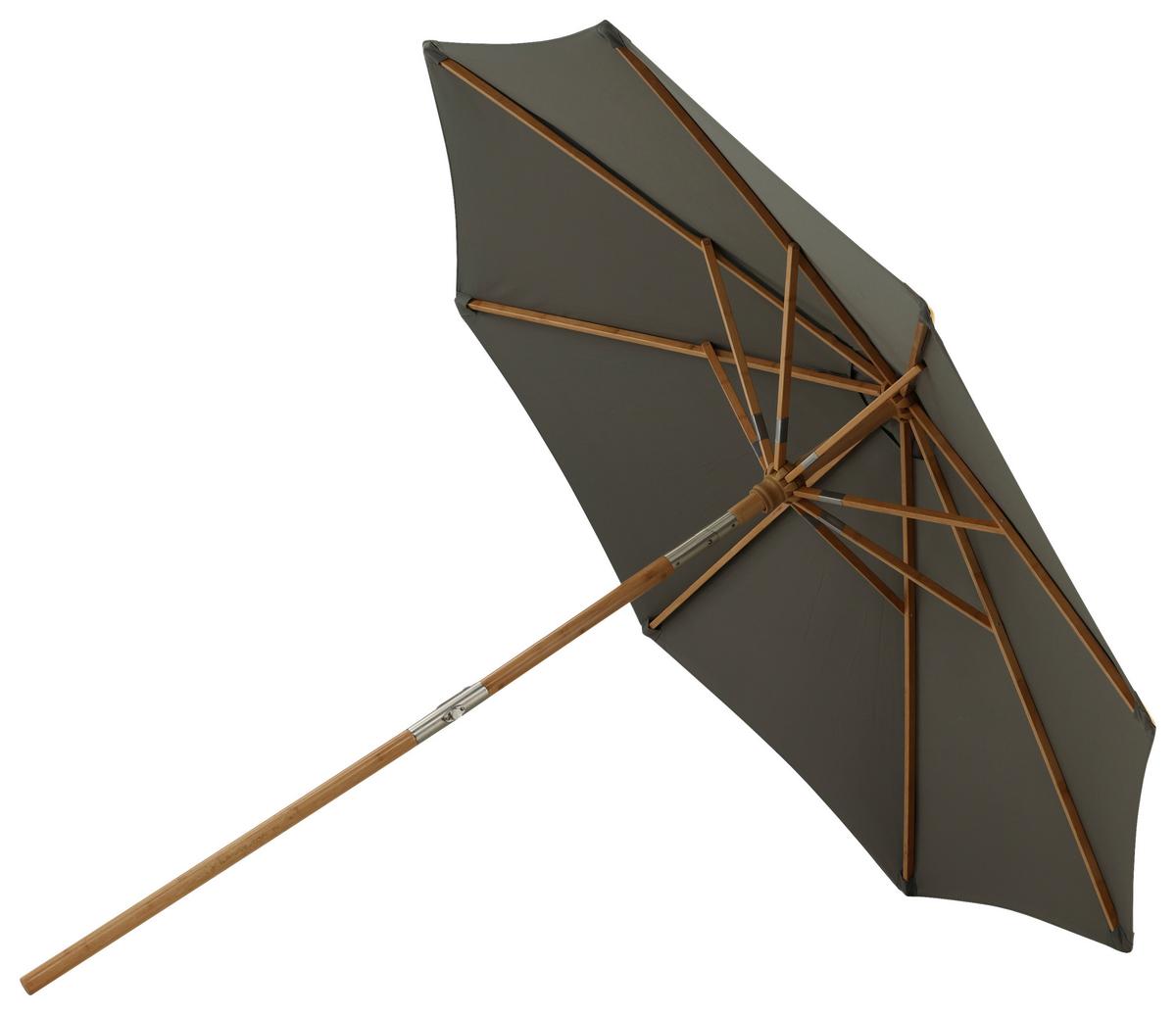 SONNENSCHIRM CEROX - Grau, KONVENTIONELL (270/250cm) - Gardenson