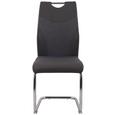 Nihajni Stol Robin - siva/krom, Moderno, kovina/tekstil (42,5/92,5/58cm) - Modern Living Nihajni Stol Robin - siva/krom, Moderno, kovina/tekstil (42,5/92,5/58cm) - Modern Living