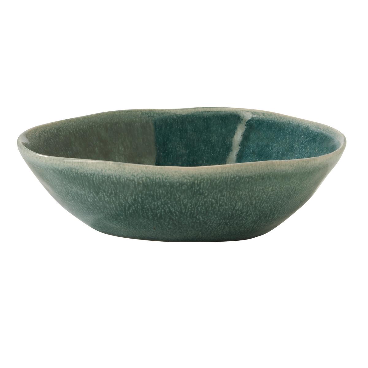Suppenteller Sindri in diversen Farben - Blau/Beige, Modern, Keramik (20.5/17.5/6cm)