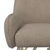 GUNGSTOL FÖR BARN LUNA - beige/bokfärgad, Modern, metall/trä (47/69/60cm) - Bessagi Kids