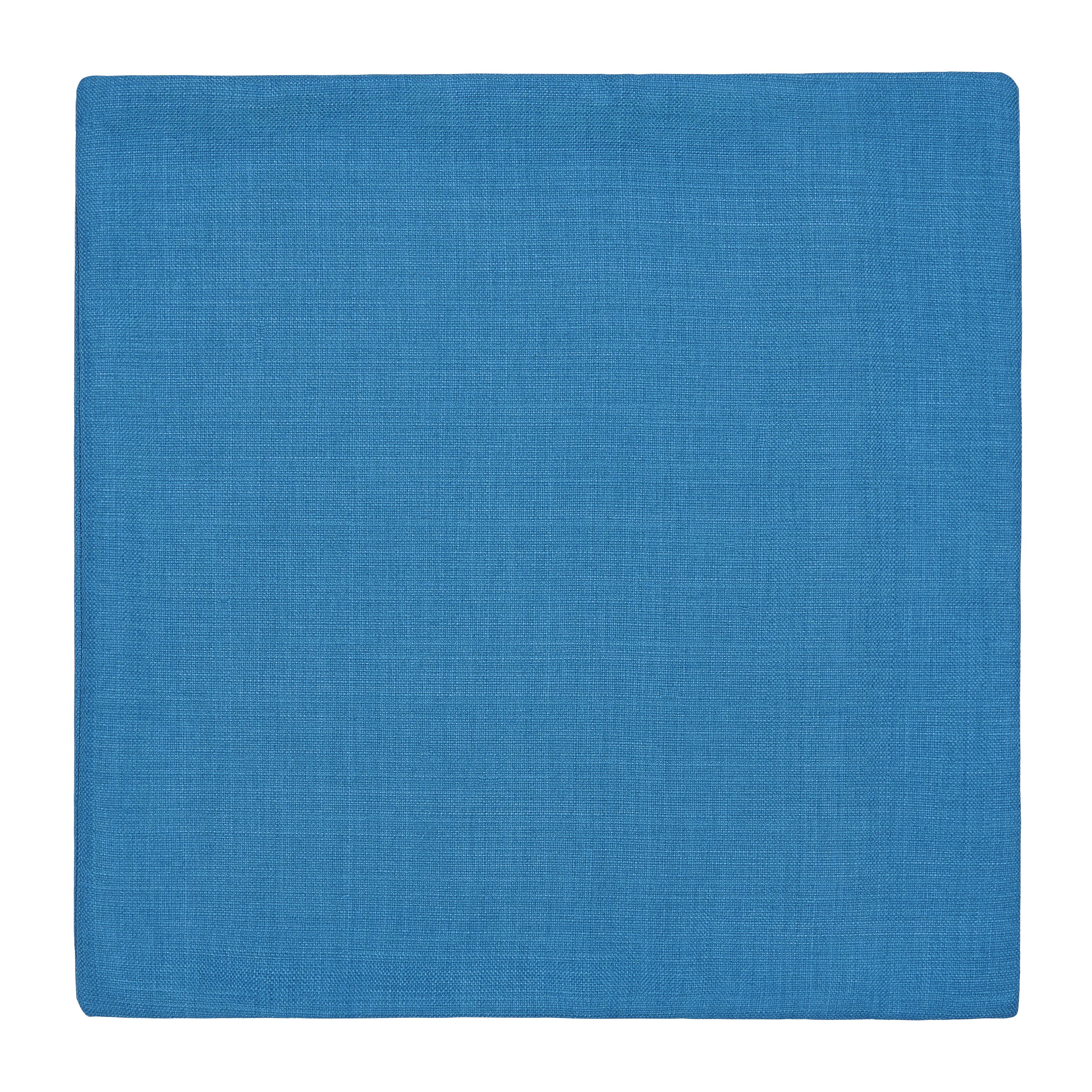 Kissenhülle LEINENOPTIK - Türkis, Textil (50/50cm) - Modern Living