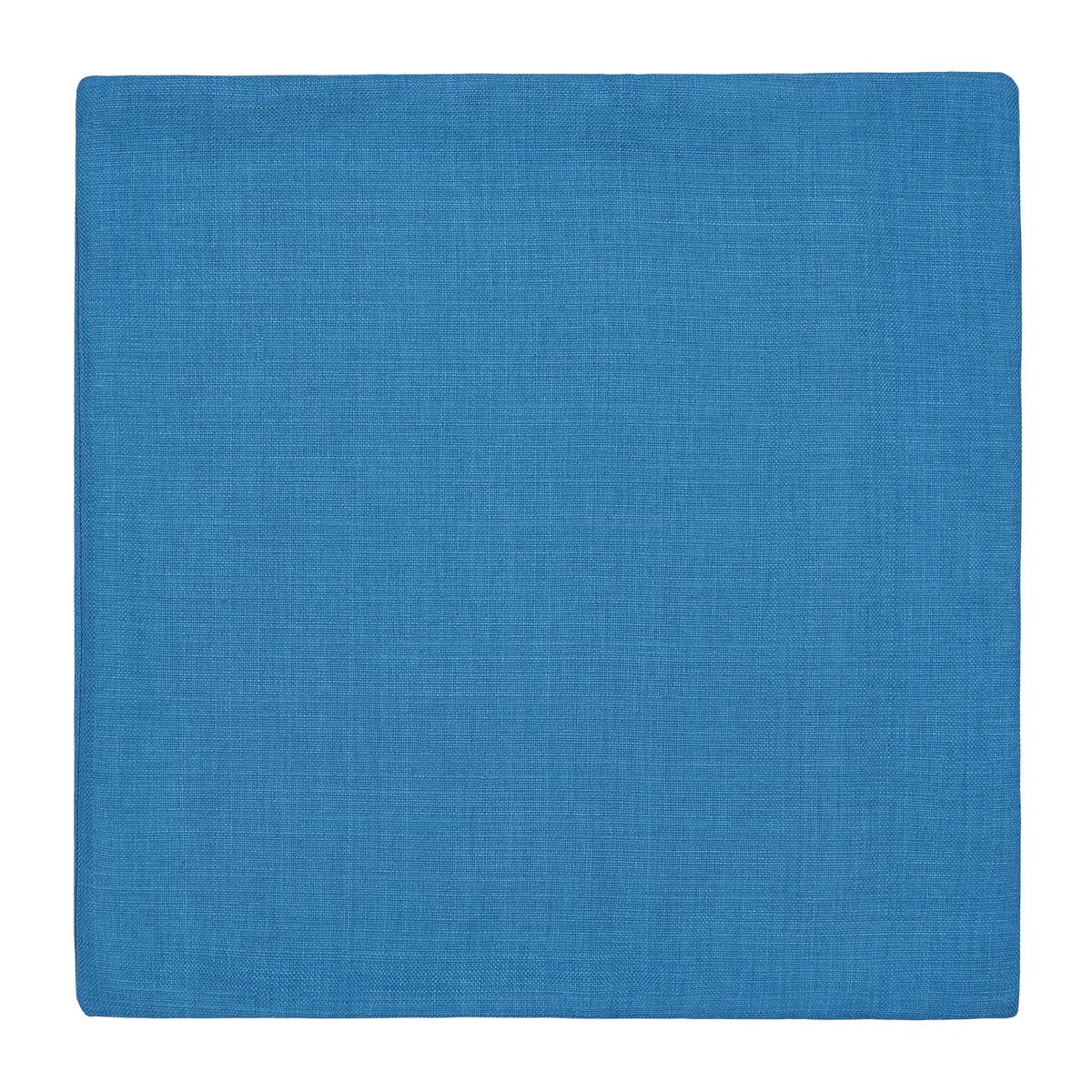 Kissenhülle LEINENOPTIK - Türkis, Textil (50/50cm) - Modern Living