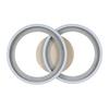 LED-TAKLAMPA KRISTA - sandfärgad/champagne, Modern, metall/plast (53,5/33,5/7,5cm) - Mömax