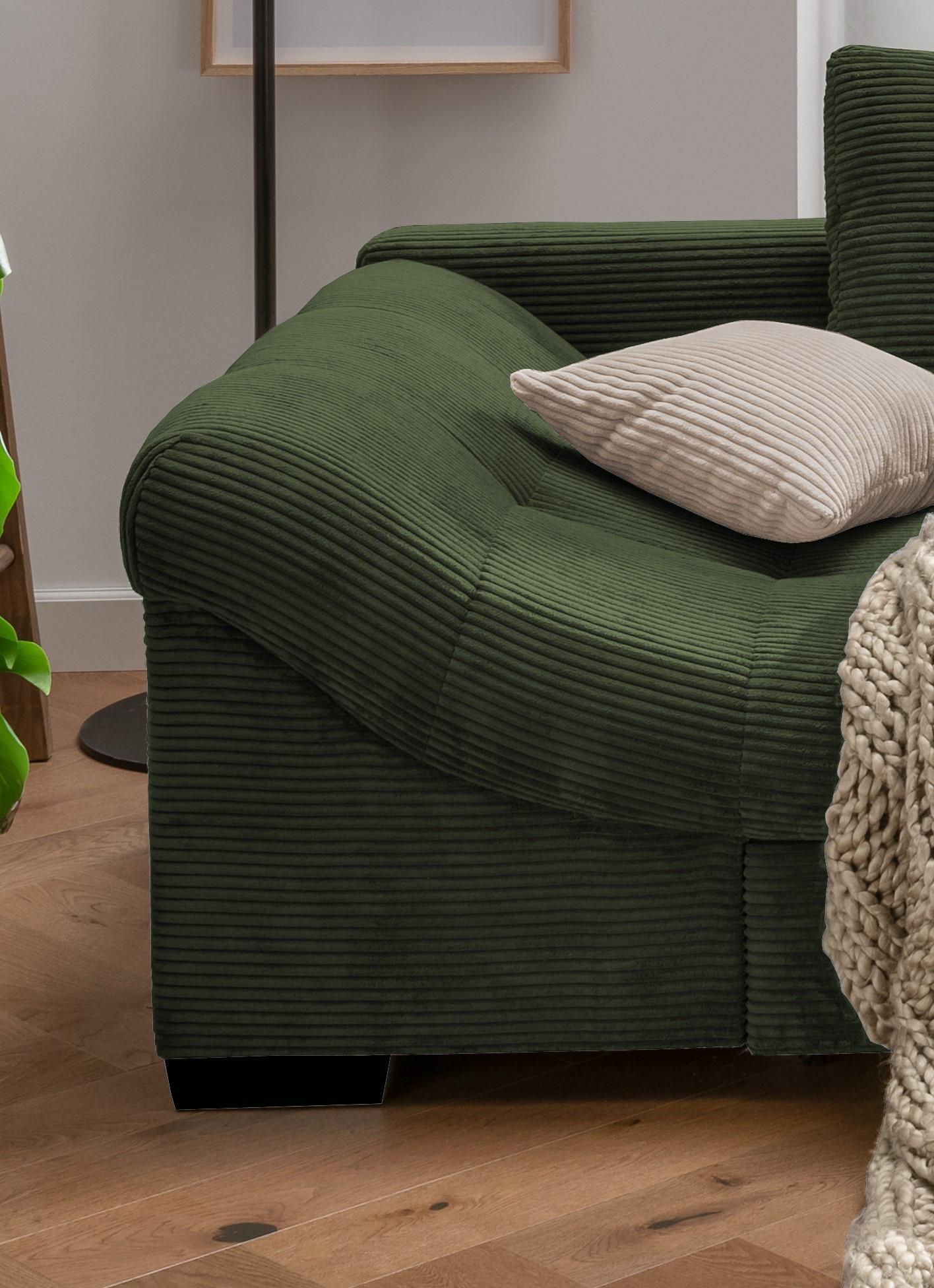 HÖRNSOFFA ALVITO - beige/svart, Design, trä/textil (298/202cm) - P & B