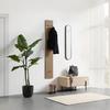 HALLPANEL GRACE -SB- - ekfärgad, Modern, metall/trämaterial (25/160/7,5cm) - Mömax
