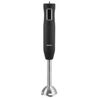 Stabmixer Josi in Schwarz/Silber - Silberfarben/Schwarz, Kunststoff/Metall (38cm) - Insido