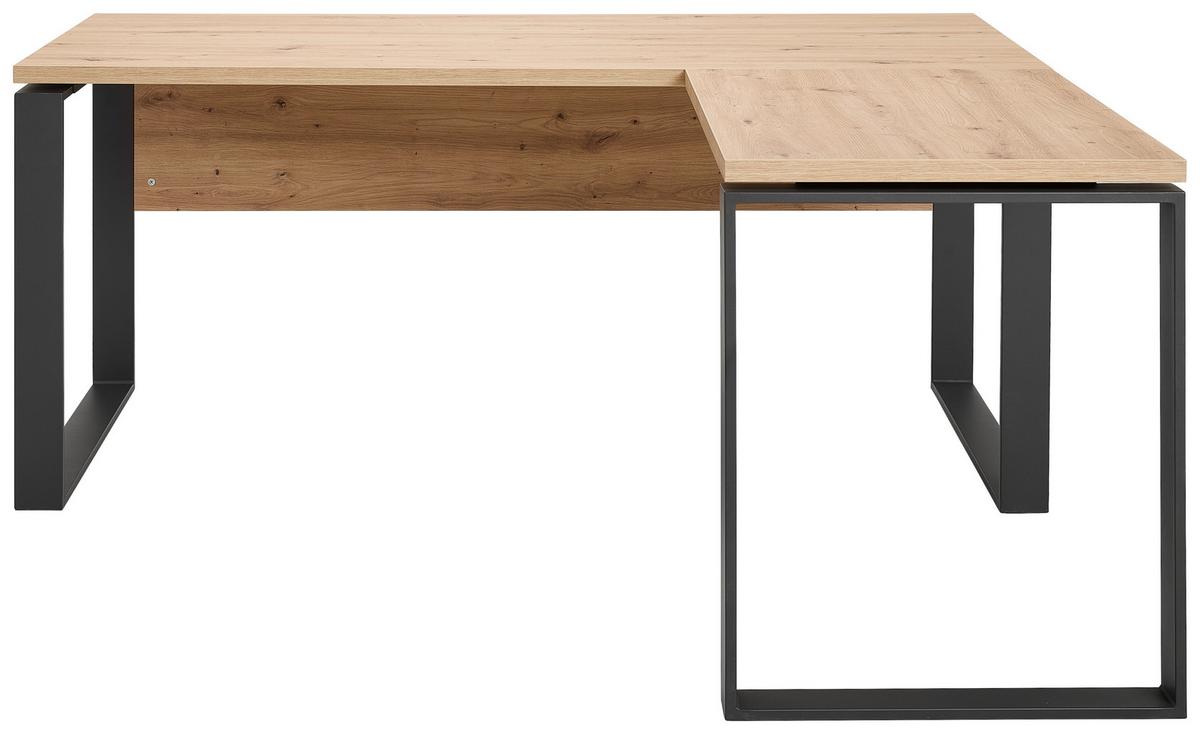 PŁYTA DOCZEPIANA DISEGNO - czarny/dąb artisan, Design, materiał drewnopochodny (90/60/75cm) - Carryhome