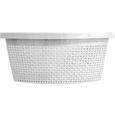 Coș Rufe Rita - alb, plastic (60/40/26cm) - Modern Living Coș Rufe Rita - alb, plastic (60/40/26cm) - Modern Living