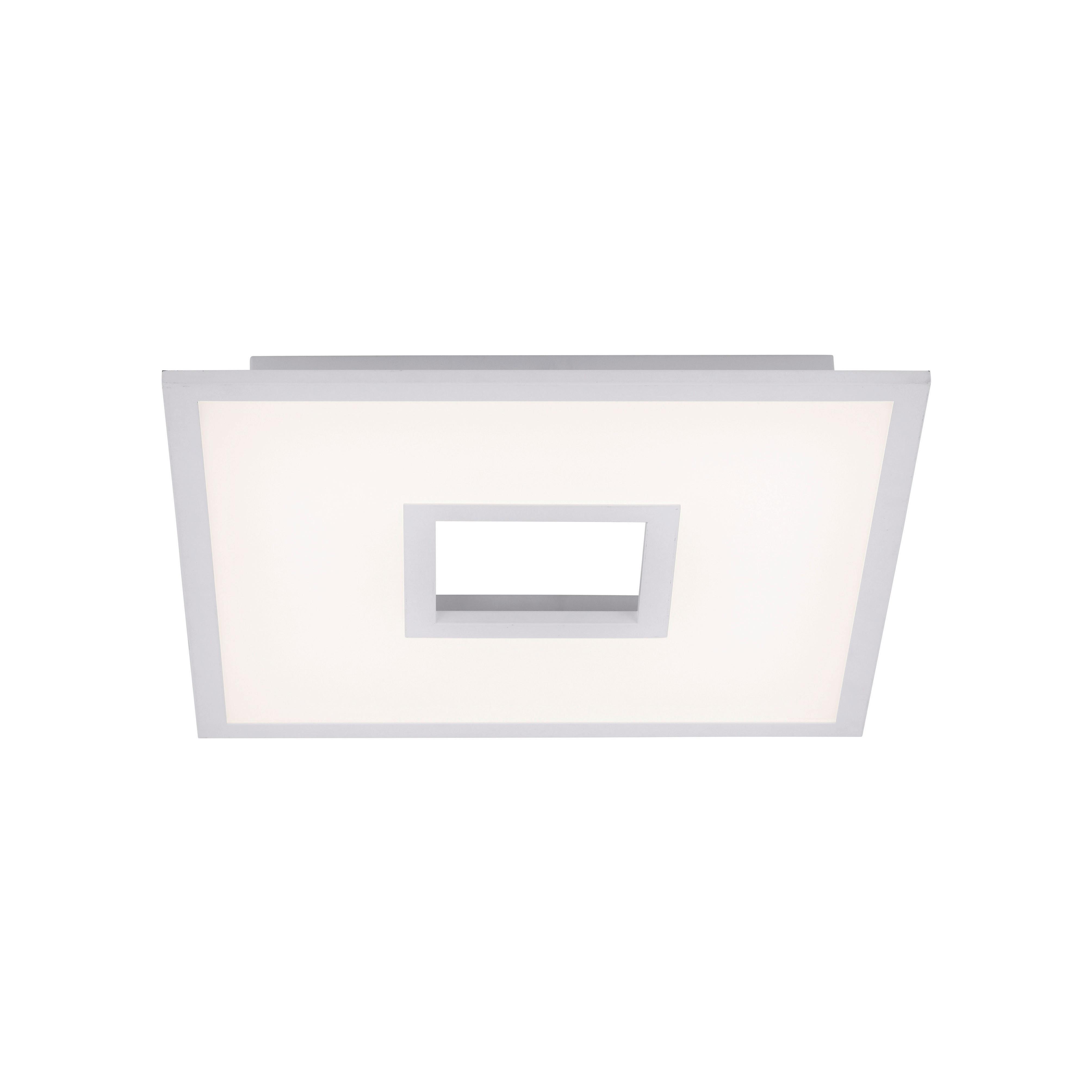 LED-Deckenleuchte 11645-16 max. 31 Watt - Weiß, Design, Metall (45/45/5cm)