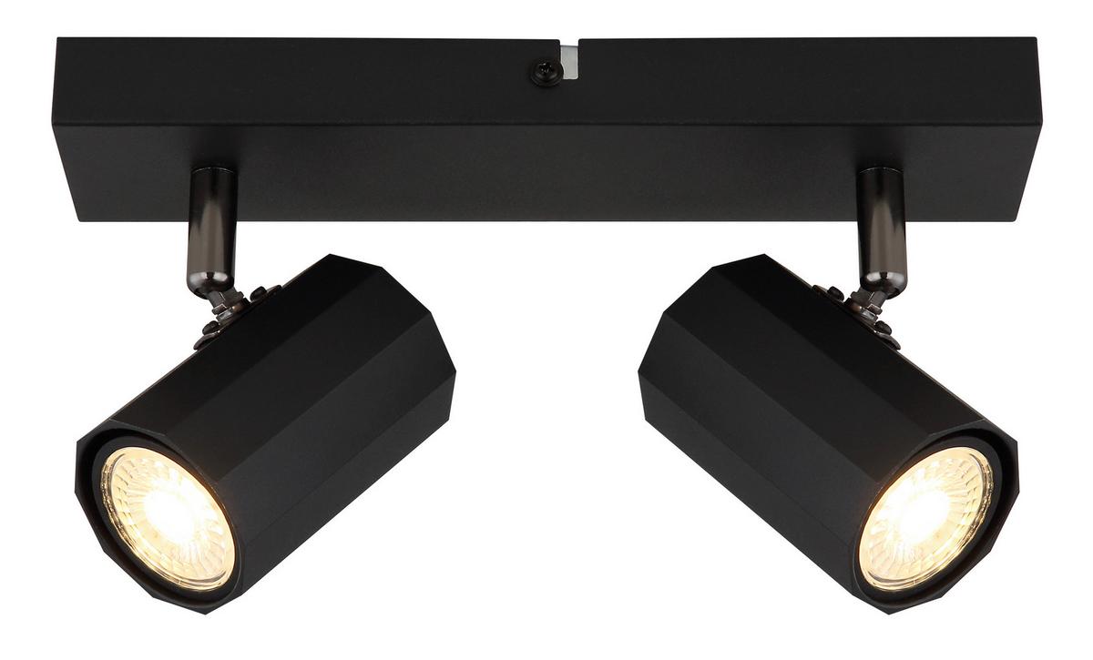 STRAHLER 57918-2B JAMES - Schwarz, Design, Metall (26/6/14,5cm) - Globo