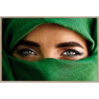 Keilrahmenbild Manolo Multicolor ca. 60x90cm - Eichefarben/Multicolor, Holzwerkstoff/Papier (60/90cm) - Modern Living