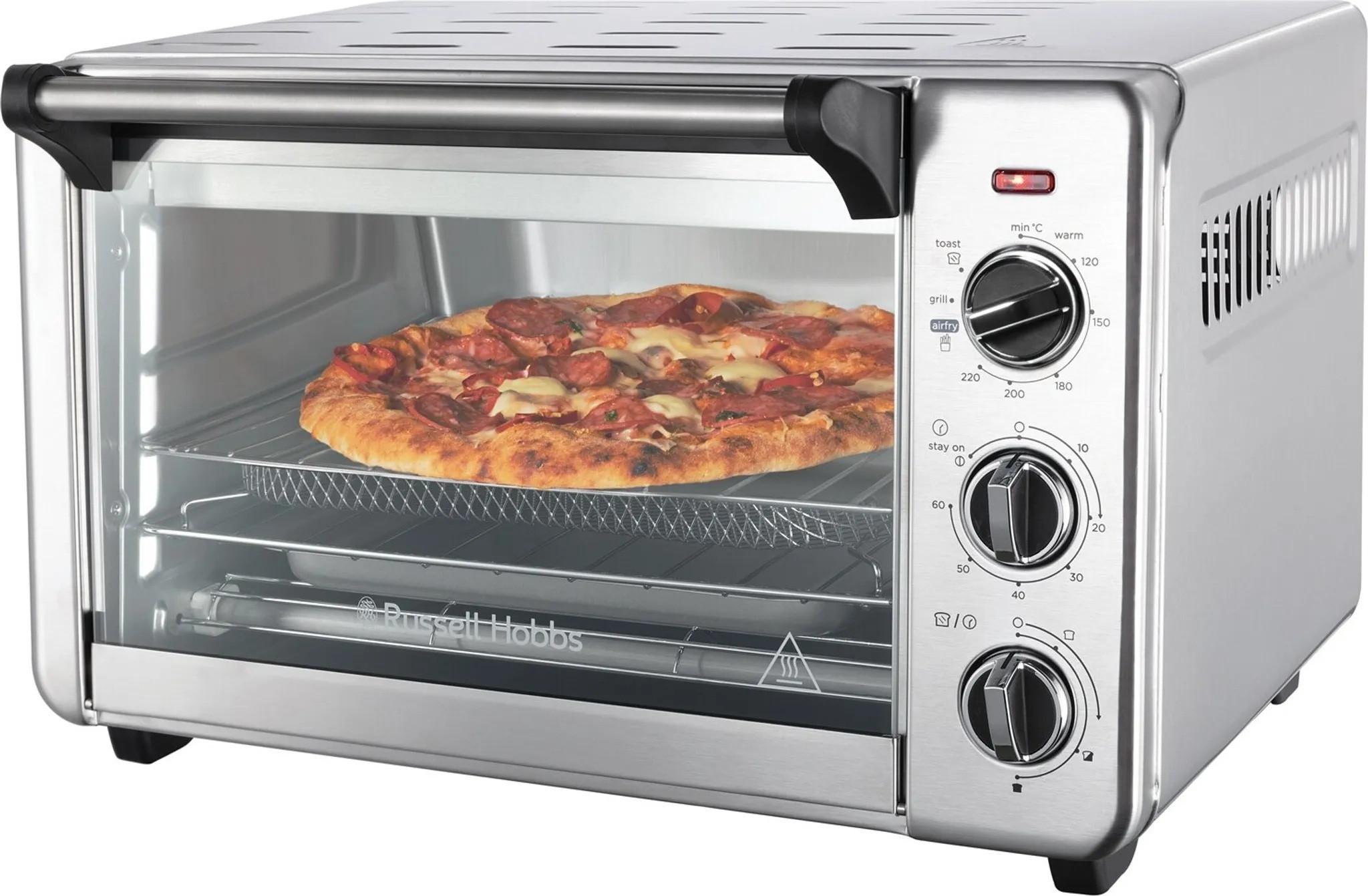 MINIPIEKARNIK EXPRESS AIRFRY - kolor stalowy, Basics, metal (36,5/27,8/45,1cm) - Russell Hobbs