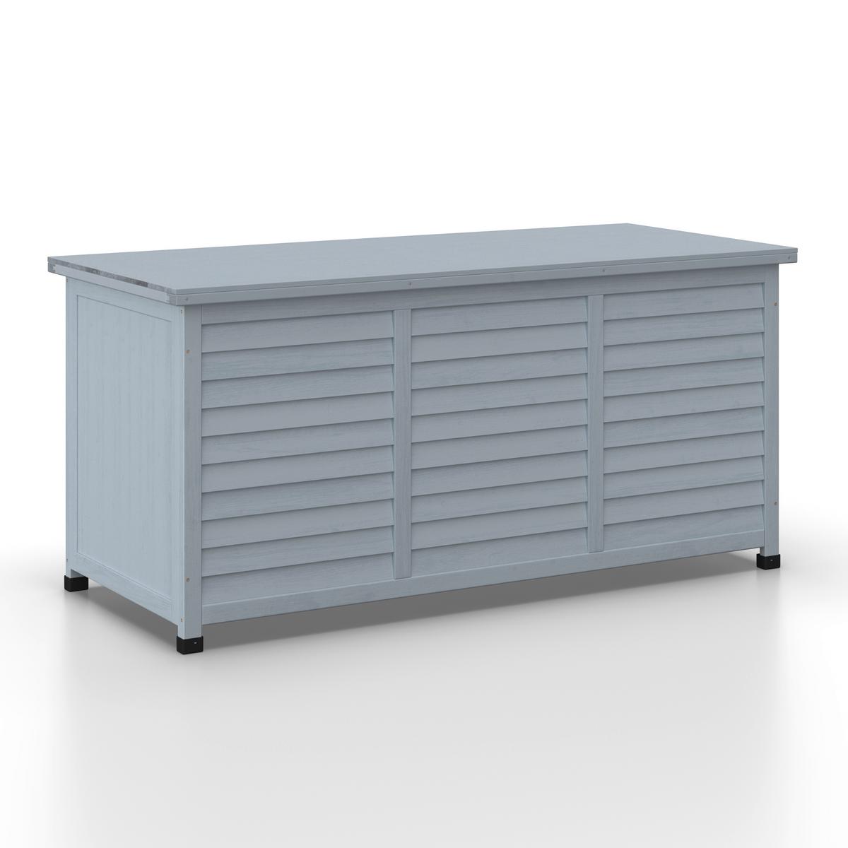 Cutie pentru perne Joris - gri, Modern, lemn (127/60/56cm) - Mömax