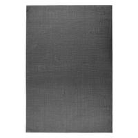 Flachwebeteppich Bandito 125 Grau 200x290 - Dunkelgrau, Basics, Textil (200/290cm) - Kayoom