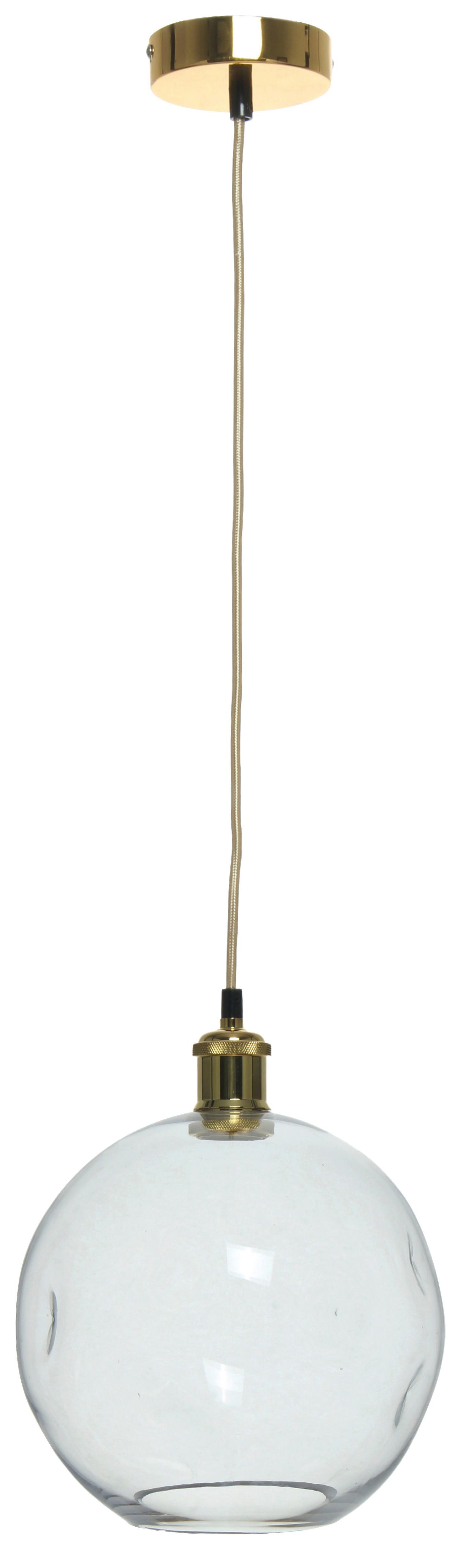 Hängeleuchte Natalie 125 Klar - Klar, Basics, Glas (26/26/32cm) - Kayoom