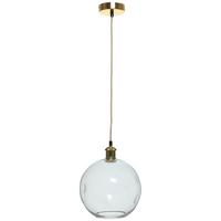 Hängeleuchte Natalie 125 Klar - Klar, Basics, Glas (26/26/32cm) - Kayoom