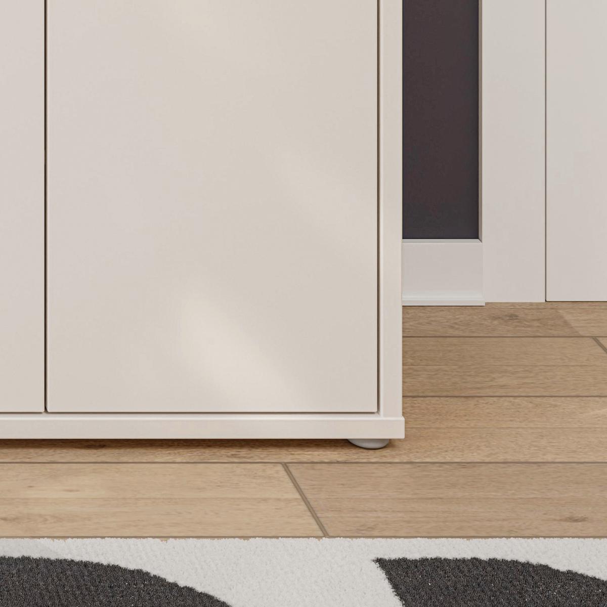 Dulap pentru pantofi ALICE SPRINGS - nisipiu, Modern, material pe bază de lemn (74,5/99,1/34,9cm) - Modern Living