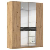 DULAP USI ROTATIVE VERSITY-D - argintiu/stejar Artisan, Trend, material pe bază de lemn (181/229/54cm) - James Wood