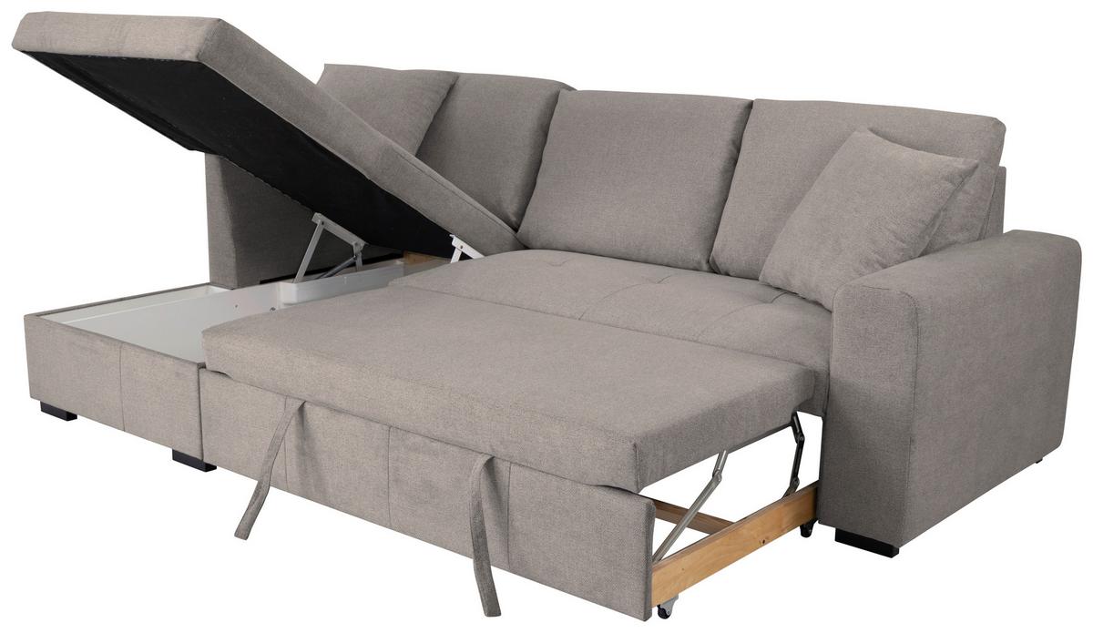 Coltar LUKAS - gri-maro, Trend, textil (158/239cm) - Modern Living