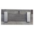 Hakenleiste Max in Grau - Grau, MODERN, Holzwerkstoff (12/25/2cm) - Modern Living Hakenleiste Max in Grau - Grau, MODERN, Holzwerkstoff (12/25/2cm) - Modern Living