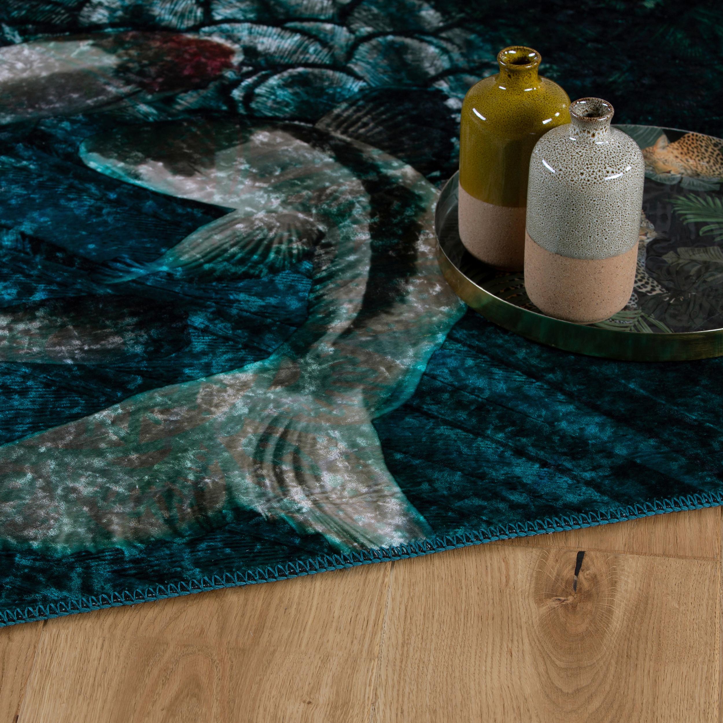 FLACHWEBETEPPICH MY EXOTIC - Multicolor, Trend, Textil (120/170cm) - Novel