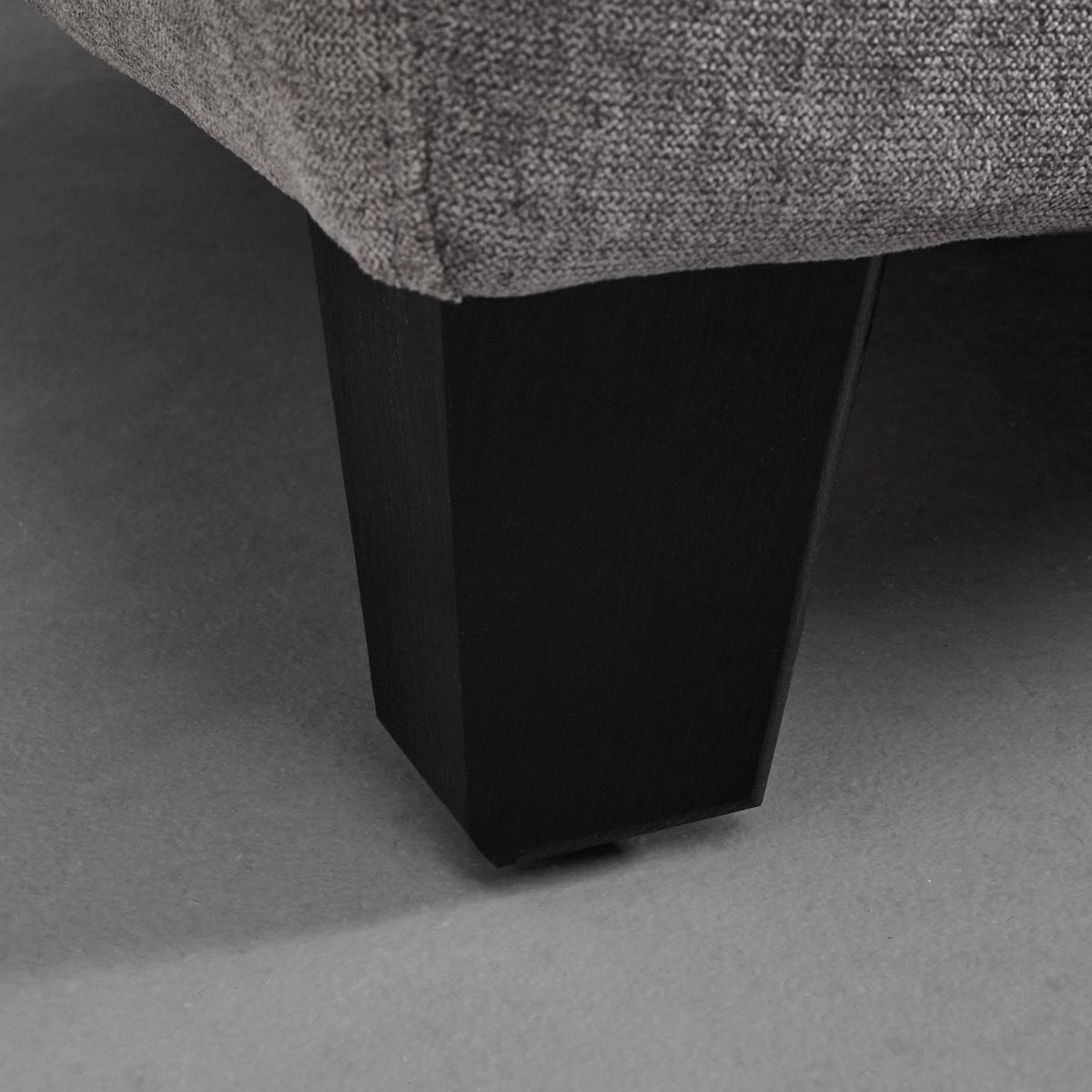 Sedežna Garnitura Malibu, Z Ležiščem - temno siva, Moderno, tekstil/les (249/72/207cm) - Bessagi Home
