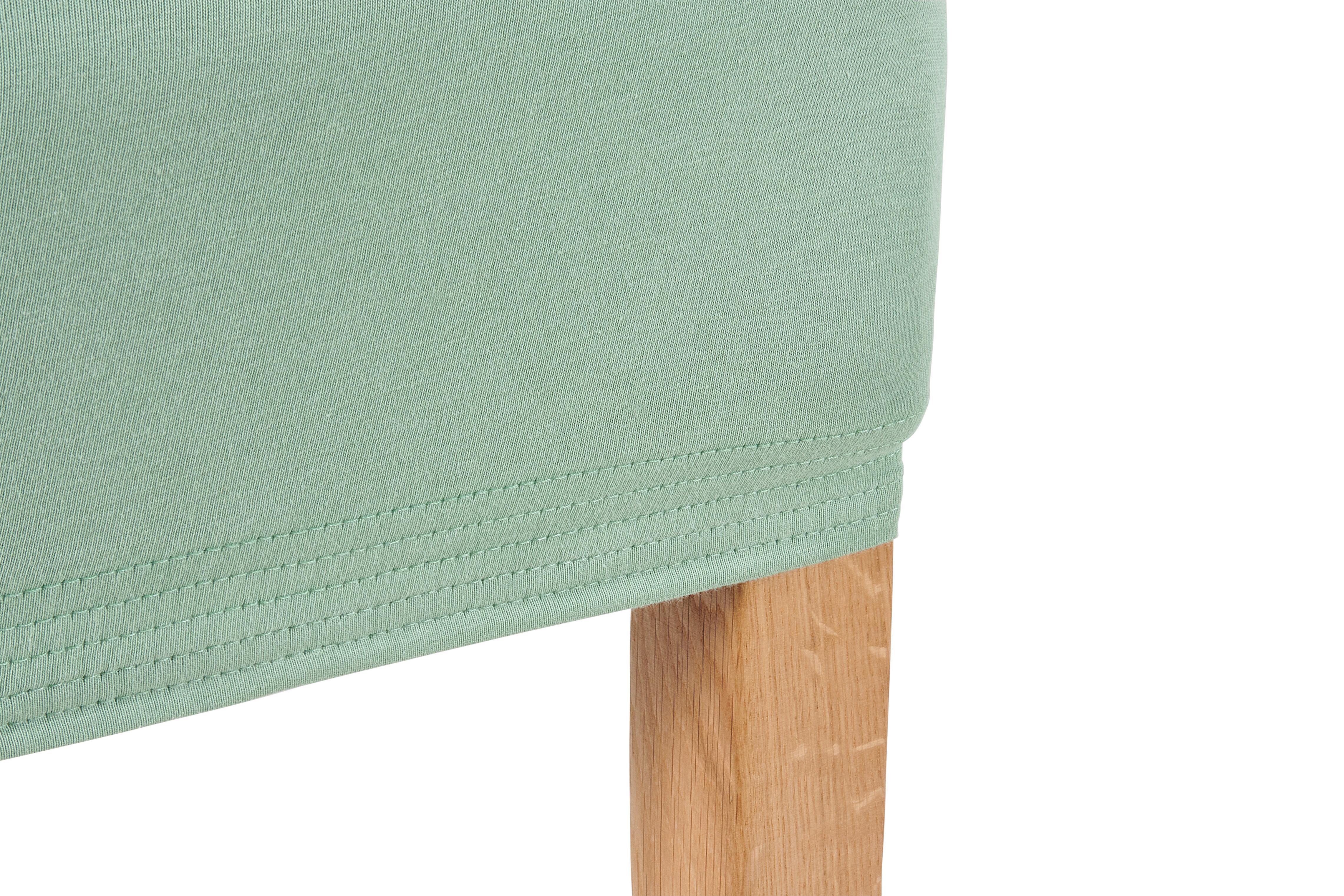 Stuhlhusse Steffi in Grün - Grün, KONVENTIONELL, Textil (47/47/67cm) - Modern Living