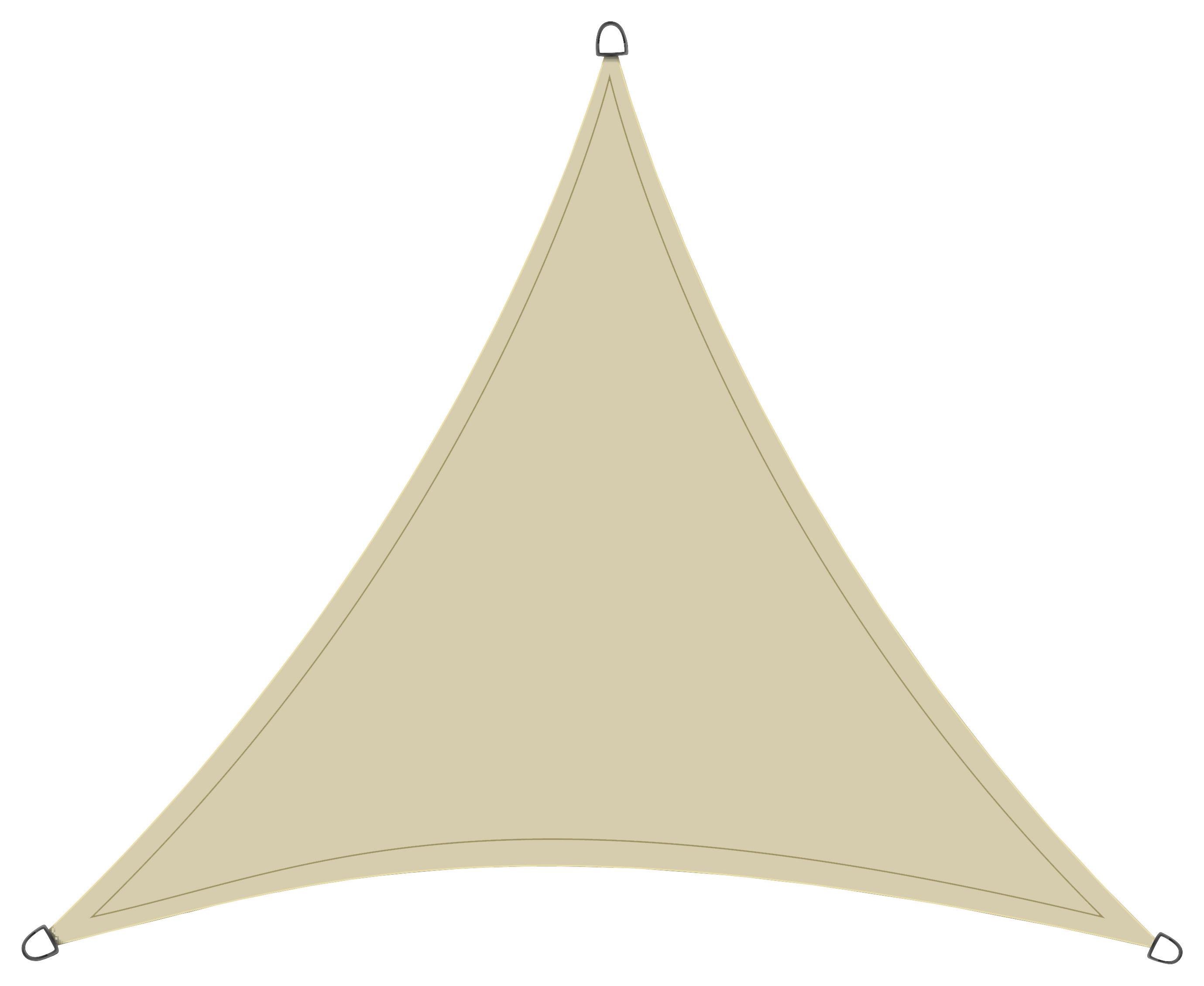 Sonnensegel H16883 ca. 360x360x360 cm Ecru - Ecru, MODERN, Textil/Metall (360/360/360cm) - Siena Garden