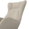 RELAXFÅTÖLJ EMILIO - beige/naturfärgad, Modern, metall/trä (68/92/87cm) - Bessagi Home