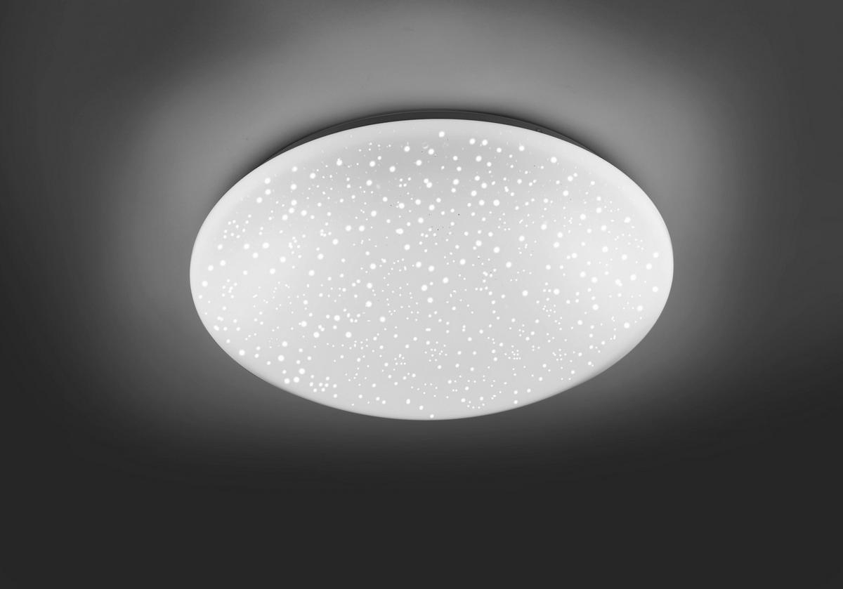 LED-Deckenleuchte Skyler max. 8 Watt - Weiß, Basics, Kunststoff (39/39/12cm)