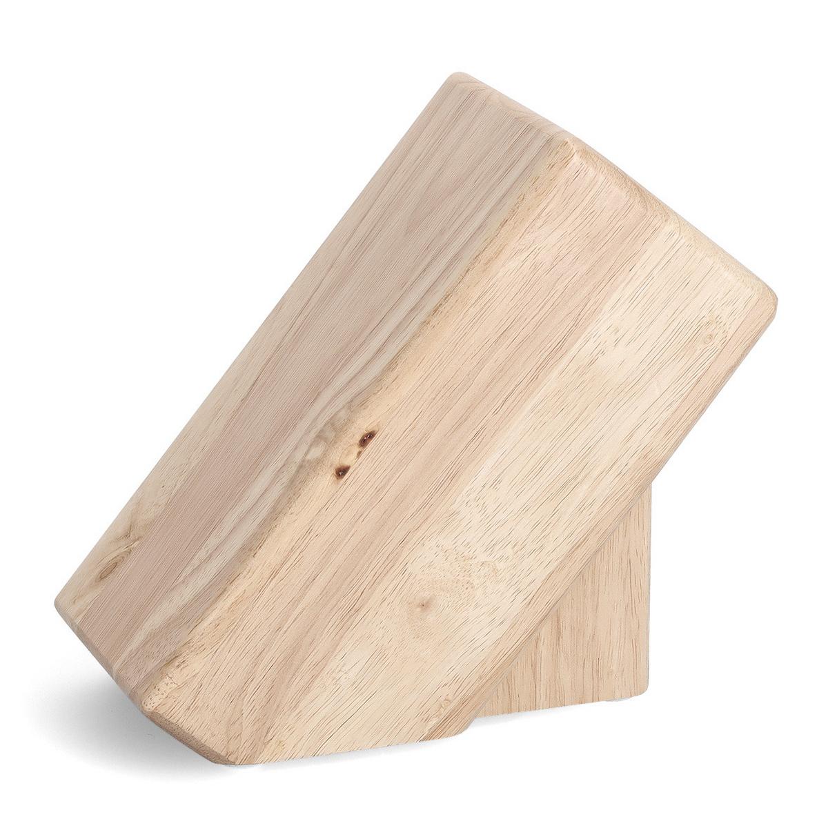 Messerblock Naturfarben - Naturfarben, Basics, Holz (13/25/22cm) - Zeller Present