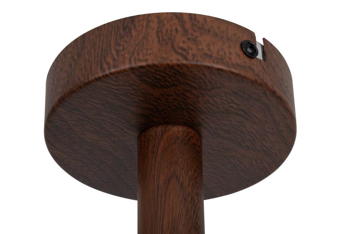 LAMPA SUFITOWA KESHIA - brązowy, Design, metal/papier (40/31cm) - Collet's Monde