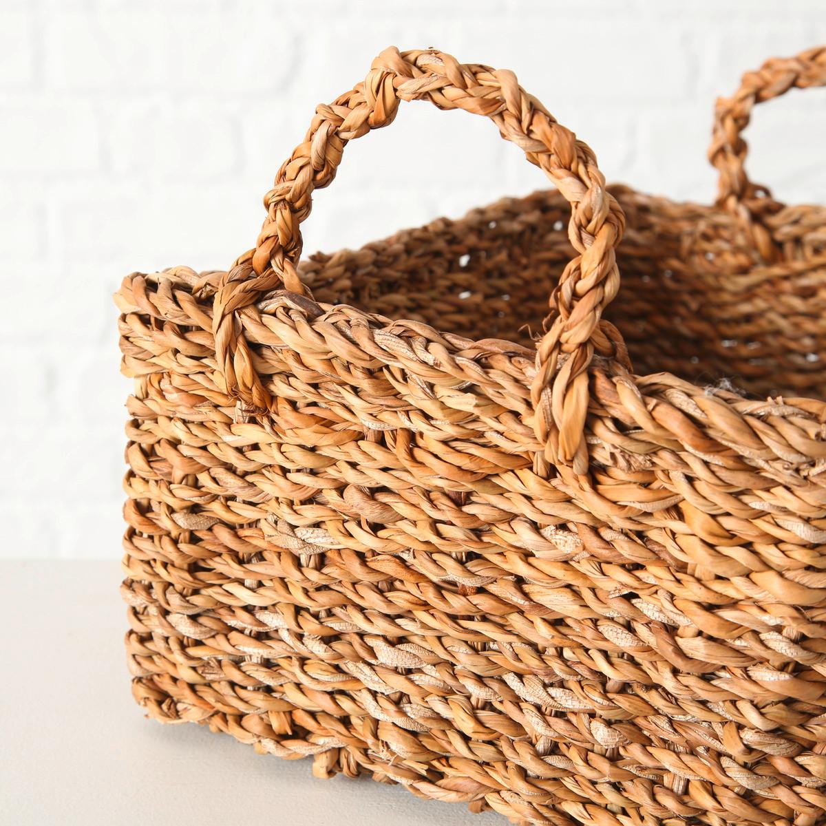 Coș SOPHI II - culoare natur, Basics, materiale naturale (36/22/27cm) - Modern Living