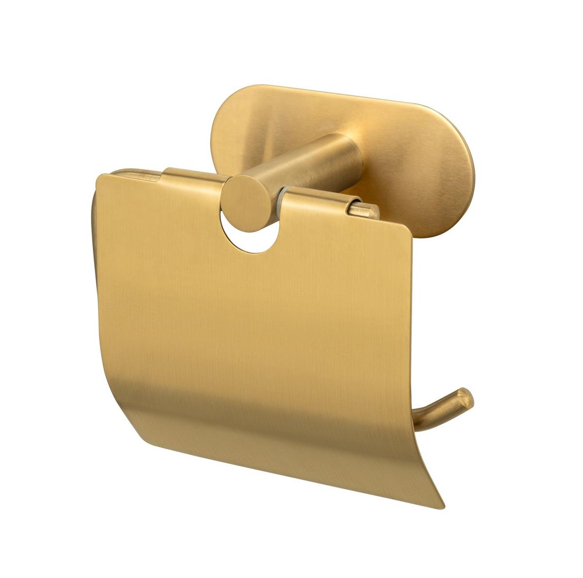 Toilettenpapierhalter in Goldfarben - LIFESTYLE, Metall (14/12,5/7cm) - Mömax