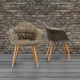 Stuhl Cowboy - Buchefarben/Braun, MODERN, Holz/Kunststoff (63/80/46,5cm) - Modern Living