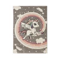 Kinderteppich Unicorn in Multicolor ca. 100x150cm - Multicolor, Textil (100/150cm) - Mömax