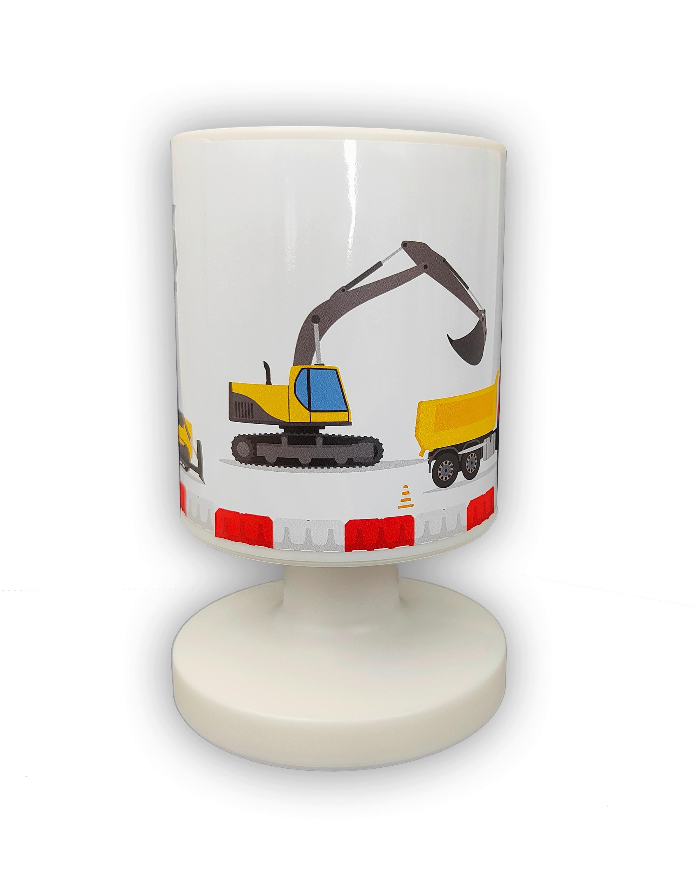 LAMPA STOŁOWA DZIECIĘCA 2014 - BUDOWA - różnokolorowy, Basics, tworzywo sztuczne (13/13/20cm)