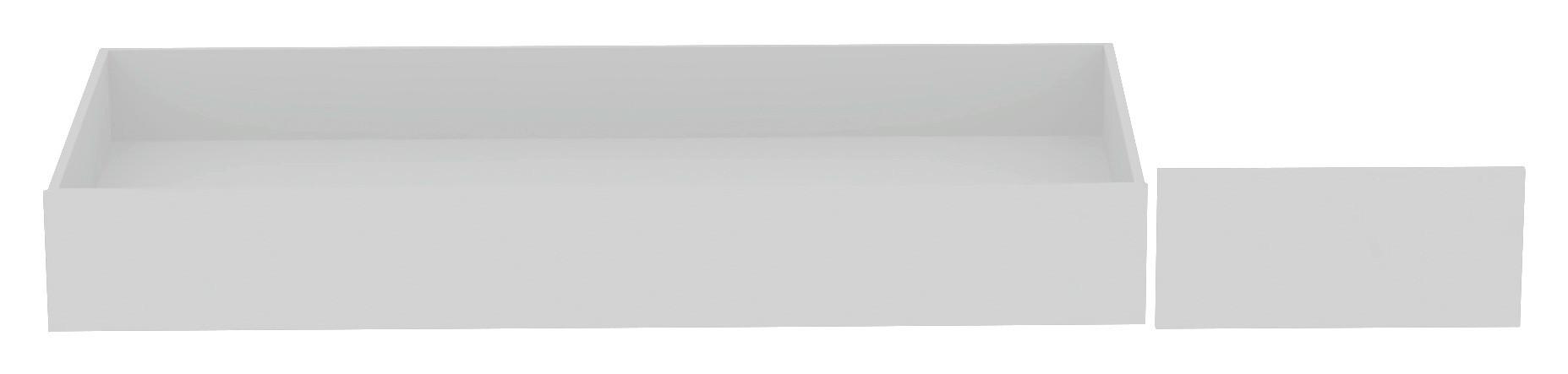 Bettschubkasten Unit in Weiss - Weiss, Konventionell, Holzwerkstoff (149,5/21/68,5cm) - Based