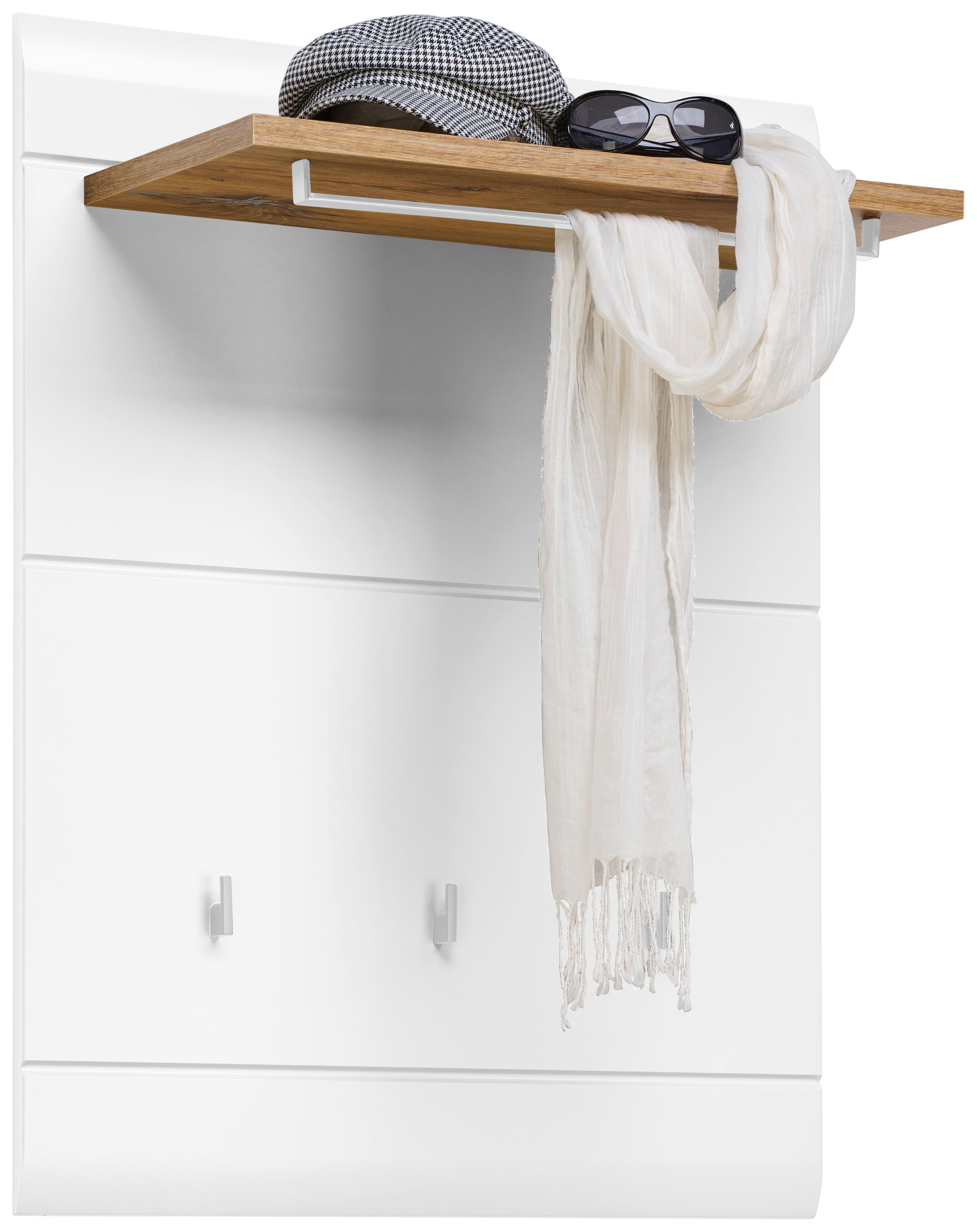 Panou cuier Auris - alb, Modern (70/90/30cm) - Modern Living