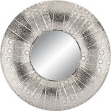 Wandspiegel ca. 80x80x6cm - Silberfarben, Metall (80/80/6cm) - Mömax modern living