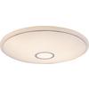 LEDPLAFONDLAMP ROSS -AKT- - Wit/Chroomkleuren, Romantik / Landhaus, Kunststof/Metaal (70/8cm) - Mömax