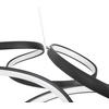 LED-HÄNGLAMPA CRONO -AKT- - svart, Romantik / Lanthus, metall/plast (70/70/120cm) - Premium Living