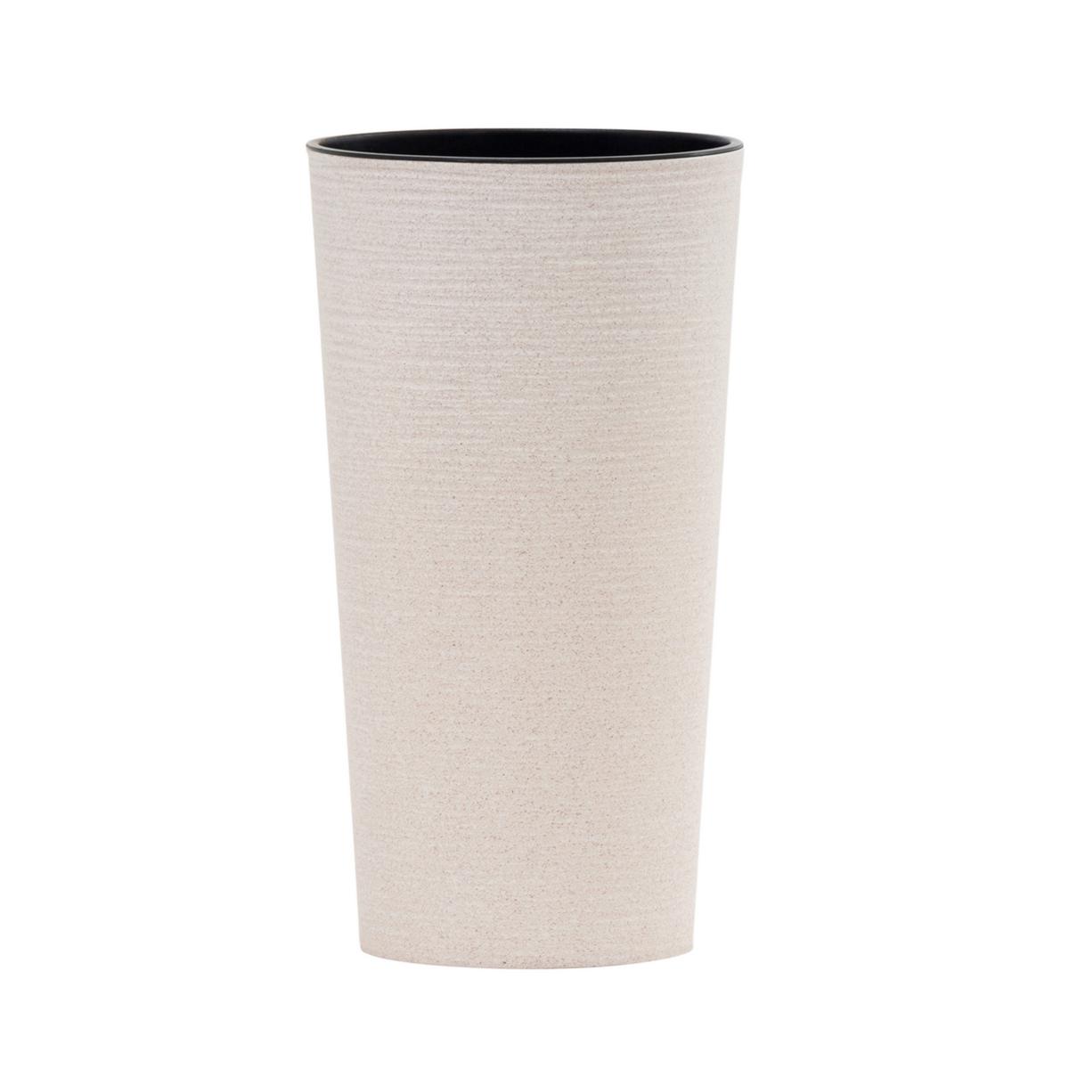 Übertopf-Set Creme, 2-teilig - Creme, Basics, Kunststoff (25/46,5cm) - Siena Garden
