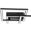 LED-TAKLAMPA TIMRE - svart, Modern, metall/plast (45,3/43,5/7,3cm) - Mömax