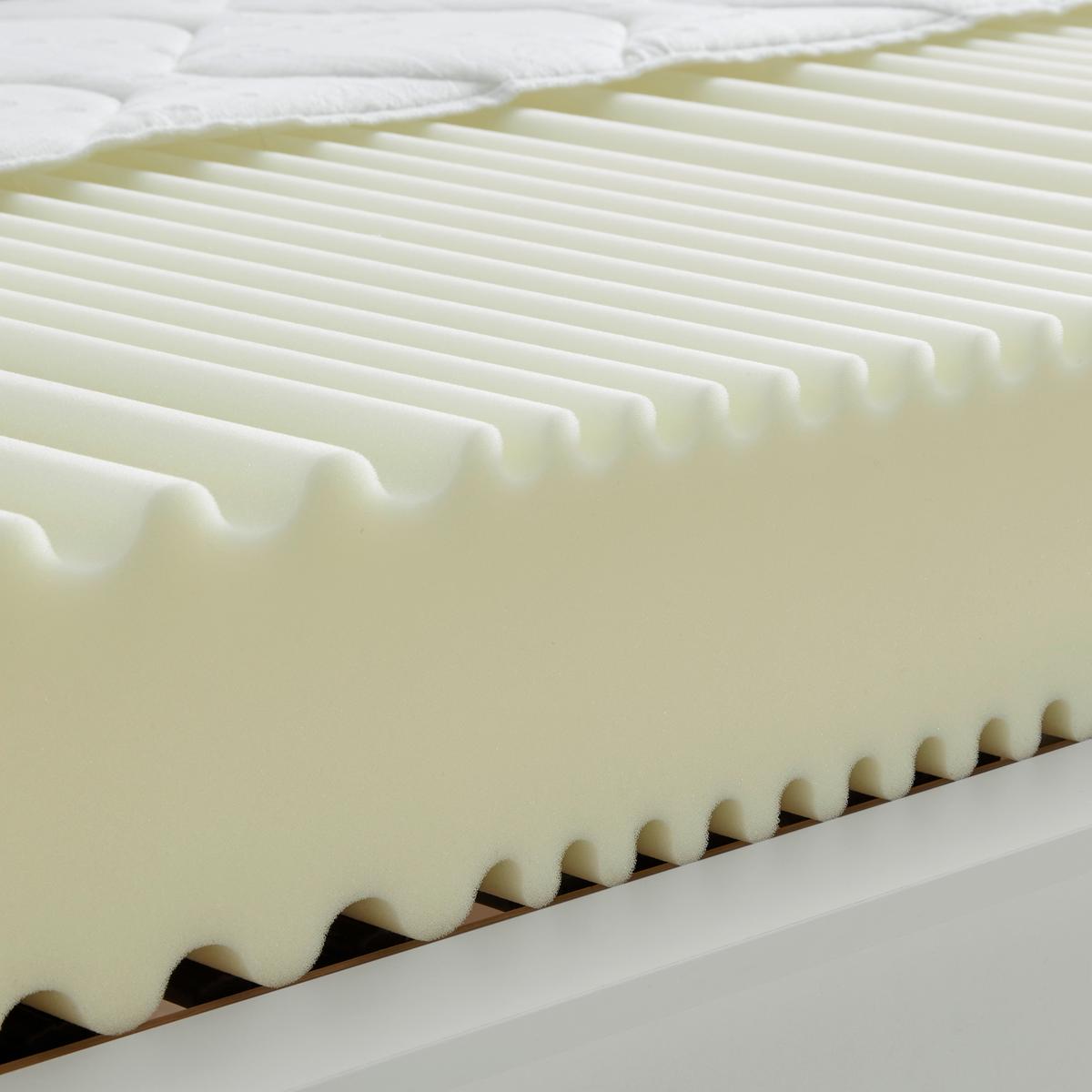 Komfortschaummatratze Annabell H2 ca. 90x200cm - Weiß, Textil (90/200cm) - Based