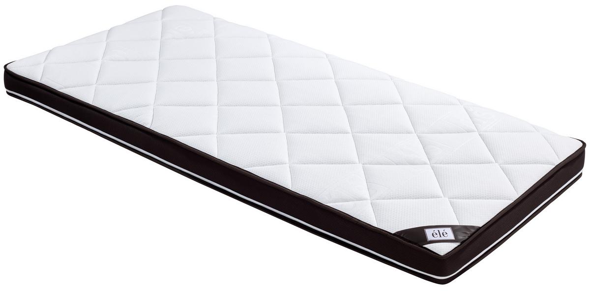 Nadmadrac Luxe H2/h3 - bijela, tekstil (90/200cm) - Ele