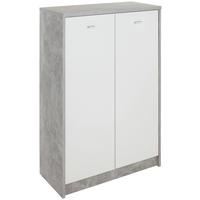 Komoda 4-you New, Siva, Bela - barve kroma/siva, Moderno, umetna masa/leseni material (74/111,4/34,6cm) - Mömax