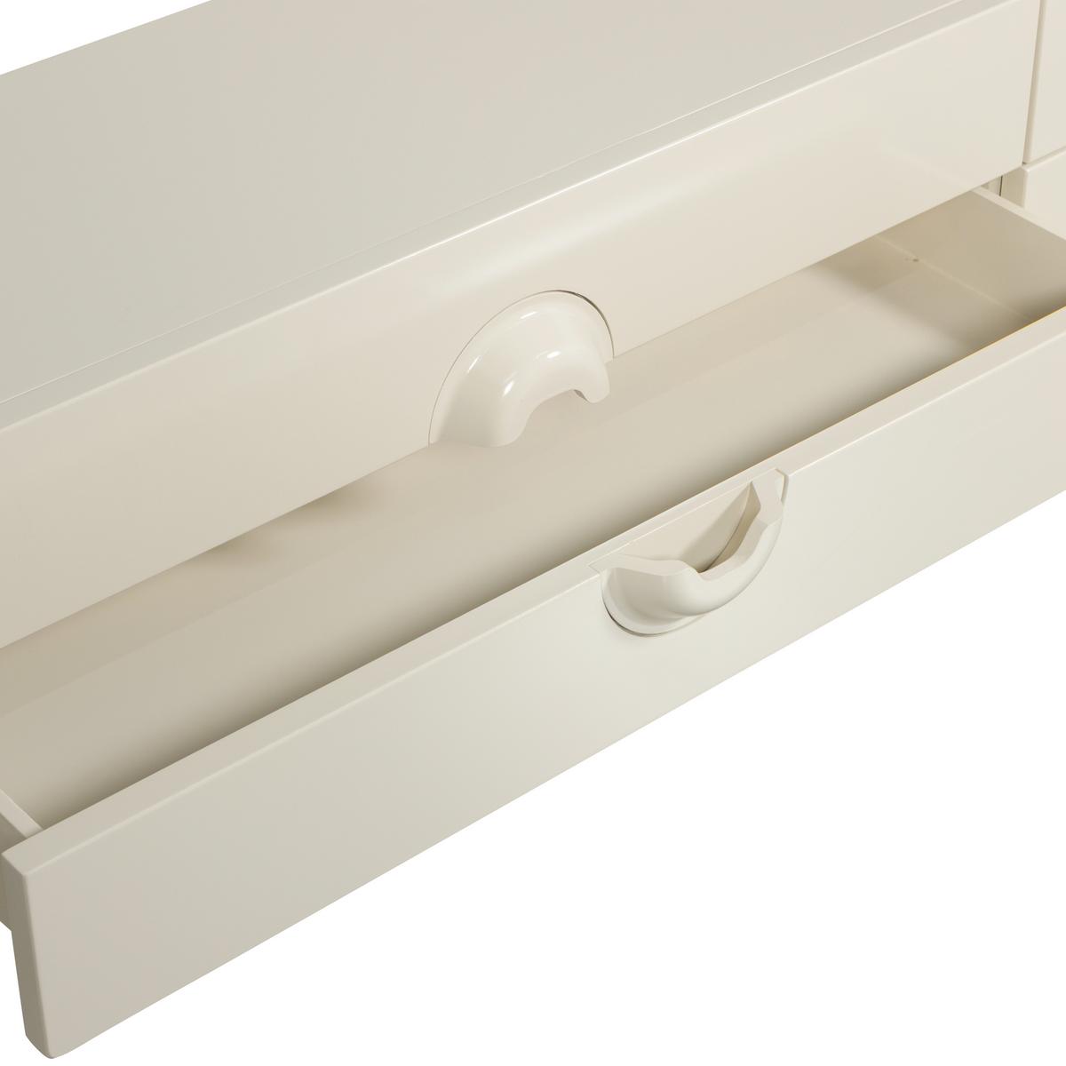 Lowboard Merge Grau B: 160cm - Grau, Design, Holz (160/57/44cm) - Livetastic