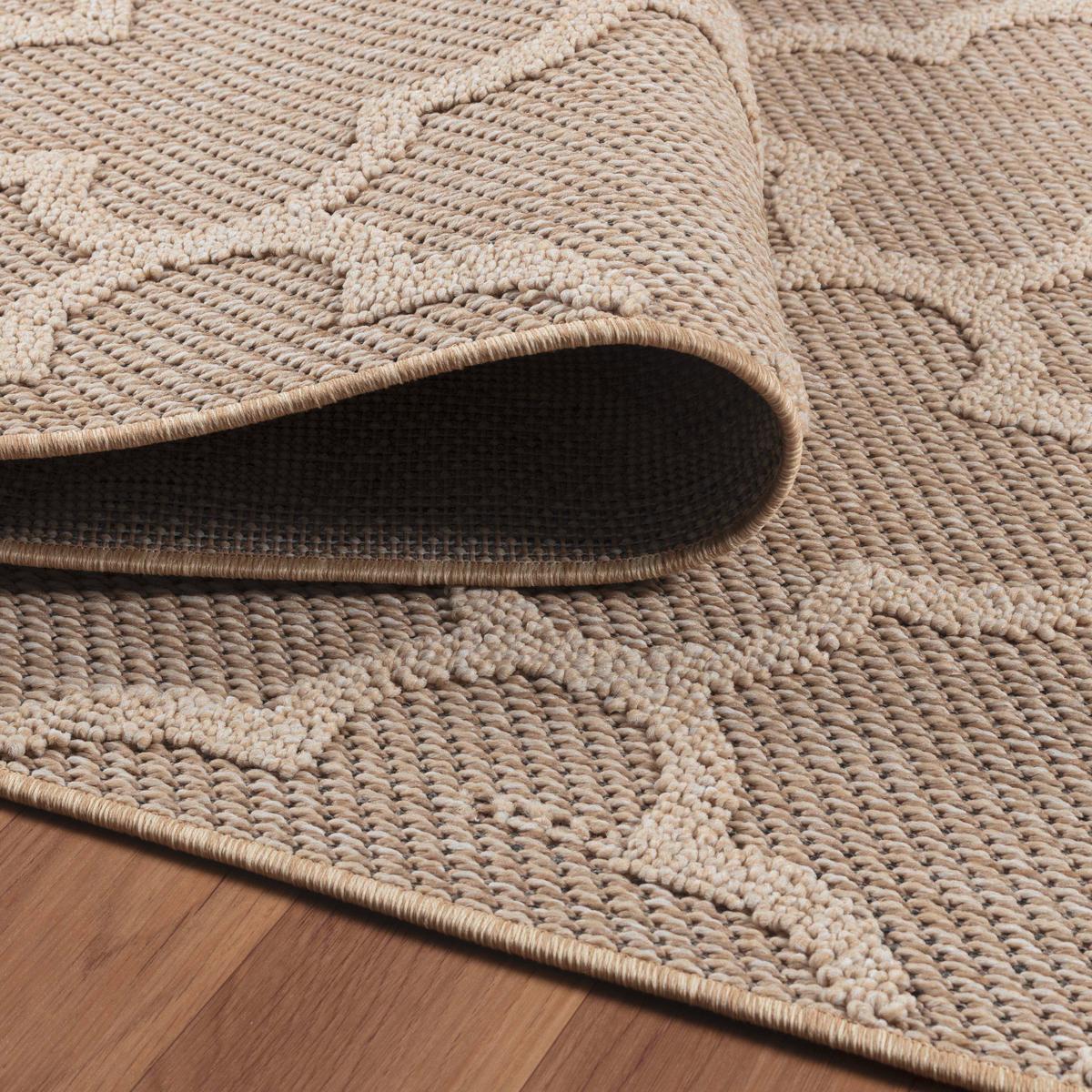 Outdoorteppich Patara Beige ca. 160x230cm - Beige, Design, Textil (160/230cm) - Novel